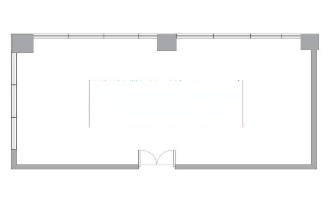 金桥151 198m²办公室 2.9元/m²/天 简单装修