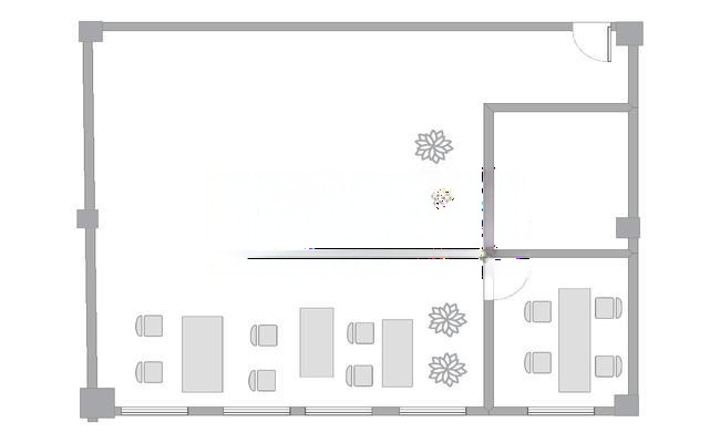 海宏科创 70m²办公室 1.5元/m²/天 中等装修