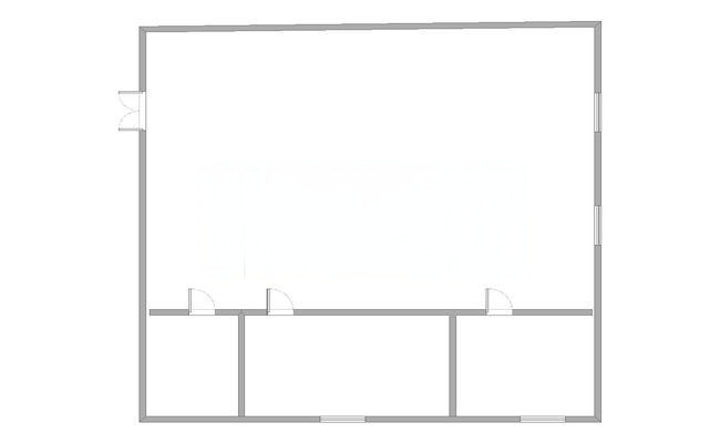 亚兰德商务研发总部 169m²办公室 4.8元/m²/天 简单装修