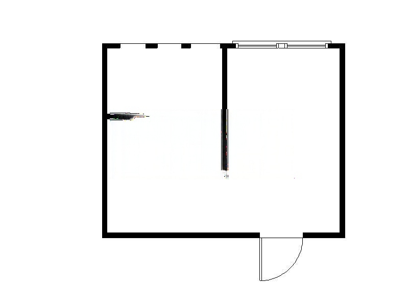 米奇中心 1240m²办公室 1.1元/m²/天 简单装修